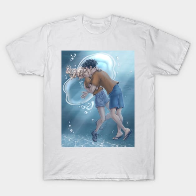 Underwater kiss T-Shirt by ritta1310